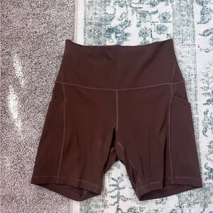Lululemon Biker Shorts with Pockets